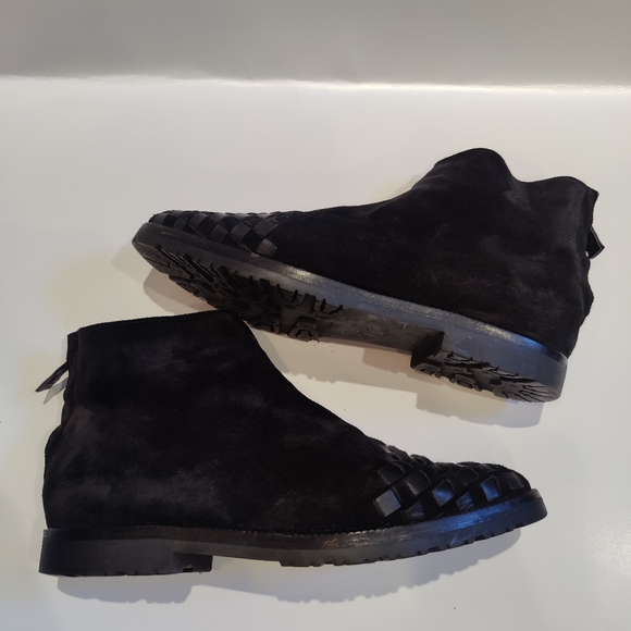 Bottega Veneta Vintage Suede/Leather Ankle boots - Picture 6 of 12